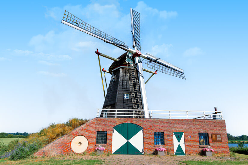 Roermond Niederlande Windmühle