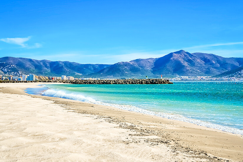 Empuriabrava Spanien Strand