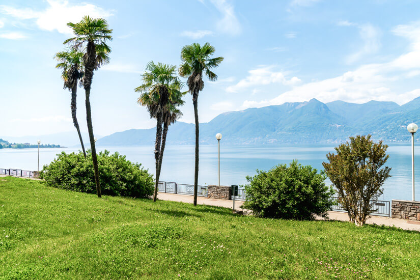Luino Italien Frühling