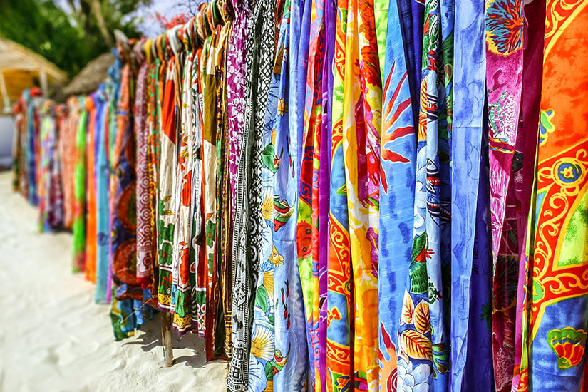 Souvenirs Malediven Sarongs
