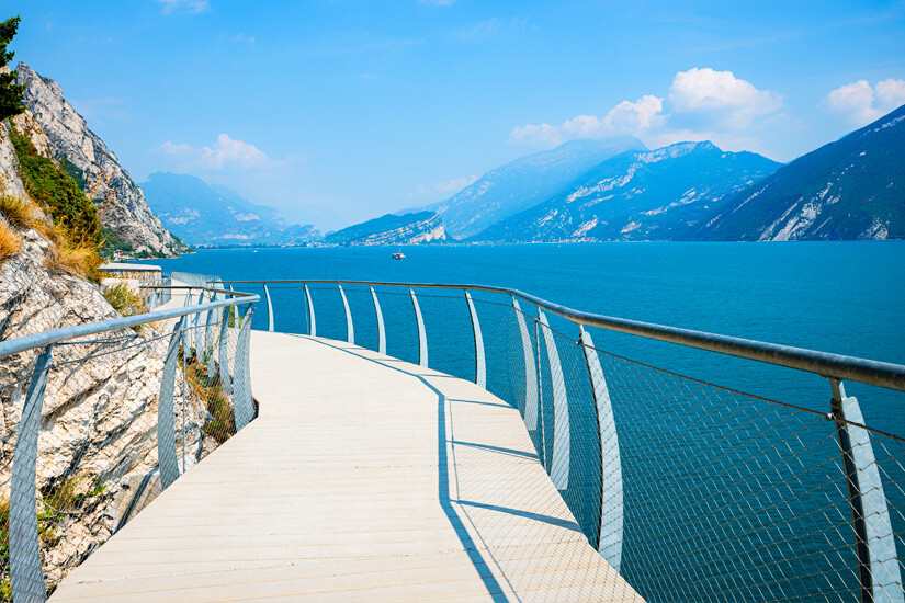 Lazise Italien Radweg