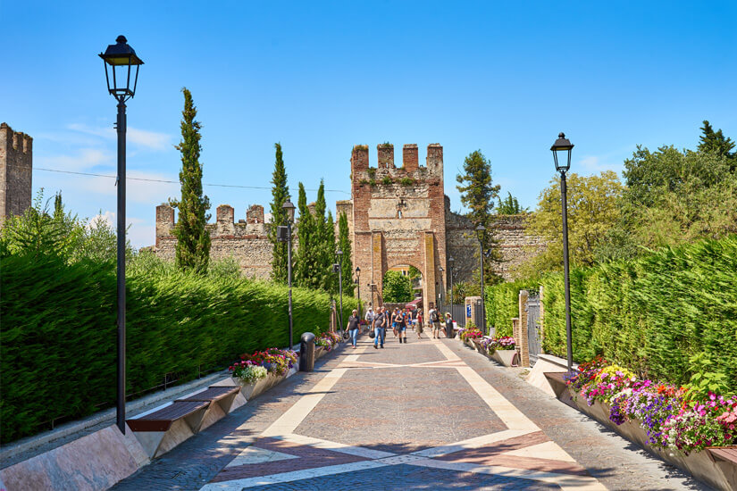 Lazise Italien Fußweg
