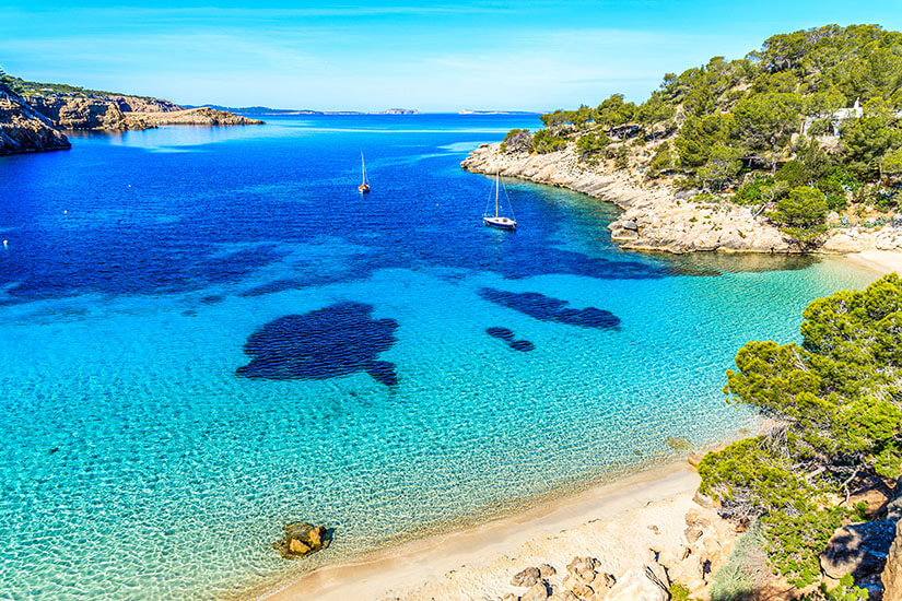Ibiza Straende Cala Salada