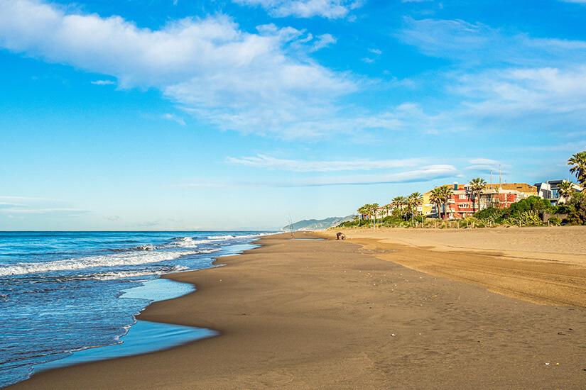 Spanien Playa de Gava