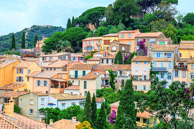 Bormes-les-Mimosas Stadt