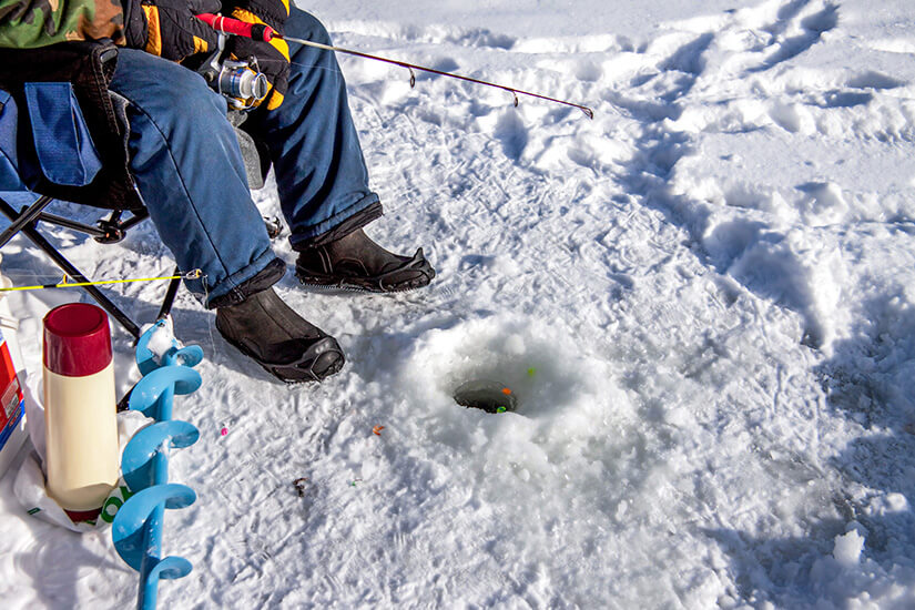 Oulu Finnland Eisangeln