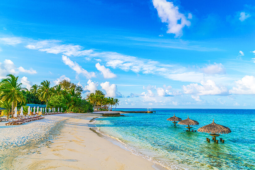 Indischer Ozean Inseln Malediven