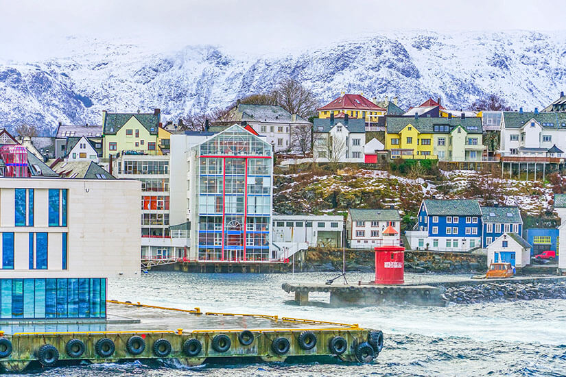 Ålesund Norwegen Winter