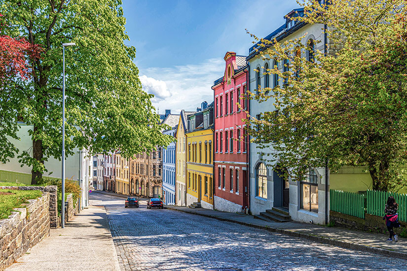 Ålesund Norwegen Fussweg