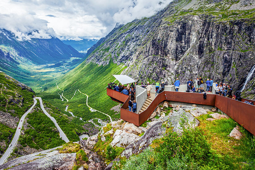Norwegen Trollstigen