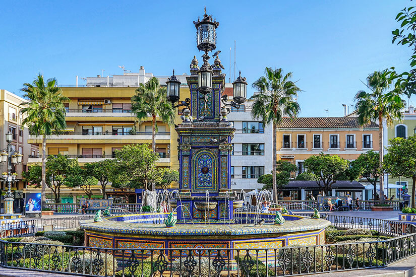 Algeciras Spanien Plaza