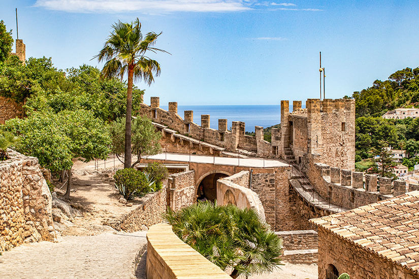 Capdepera Spanien Burg