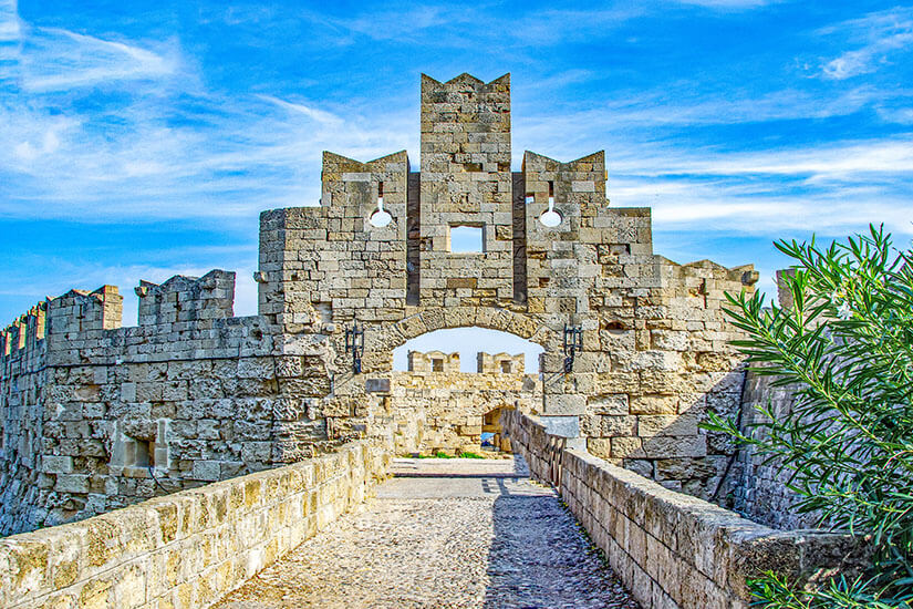 Rhodos Historische Stadtmauer
