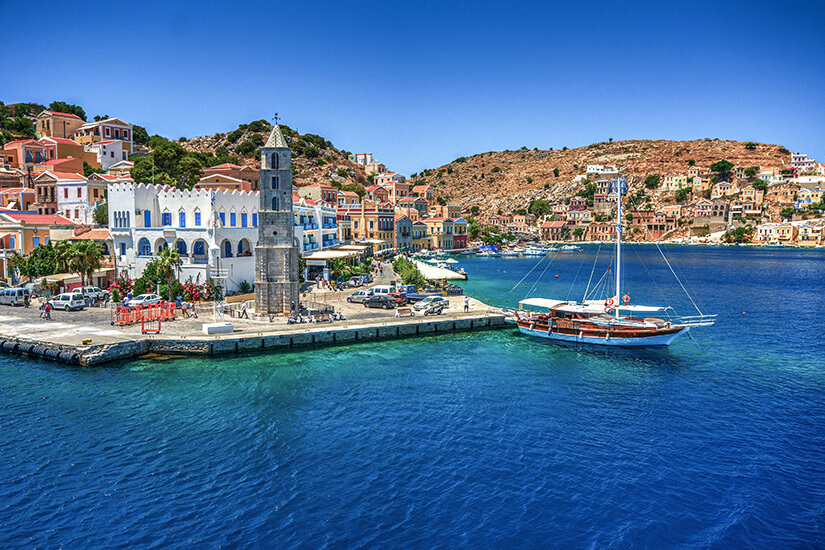 Symi Hafen