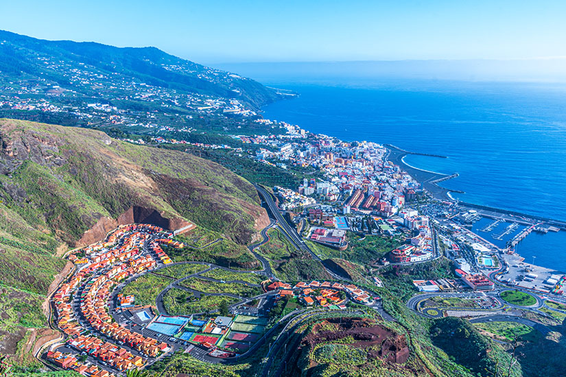 Santa Cruz de la Palma Spanien Willkommen
