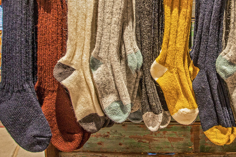 Souvenirs Island Wollsocken