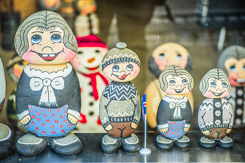 Souvenirs Island Steinfiguren