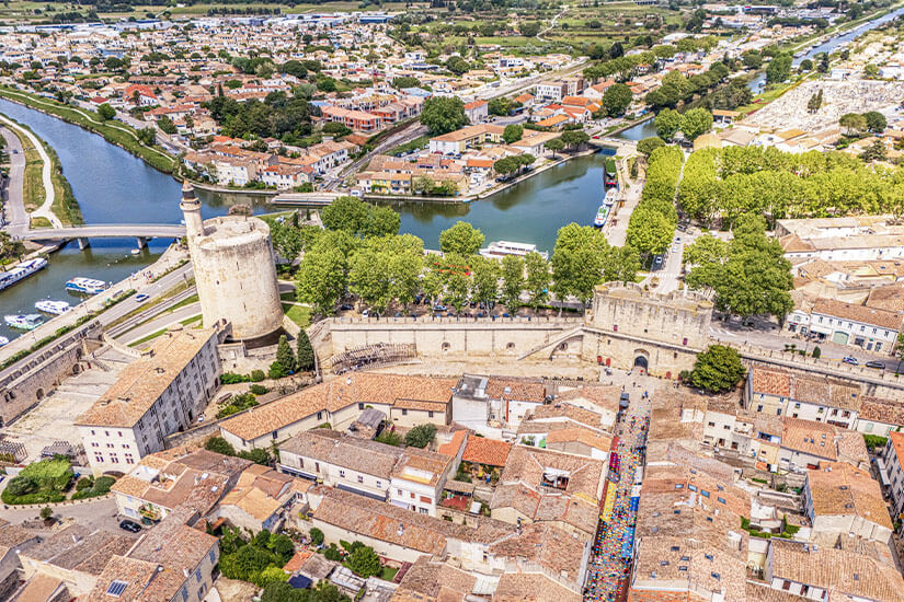 Aigues-Mortes Frankreich Willkommen