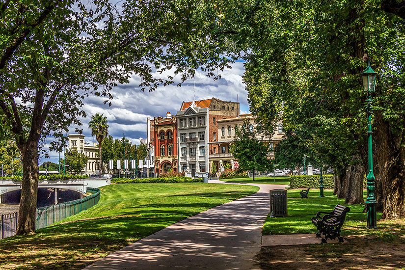 Schoenste Staedte Australien Bendigo