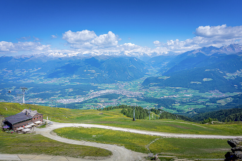 Bruneck Italien Wandern