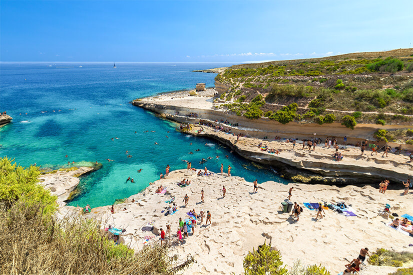 Marsaxlokk Malta Strand