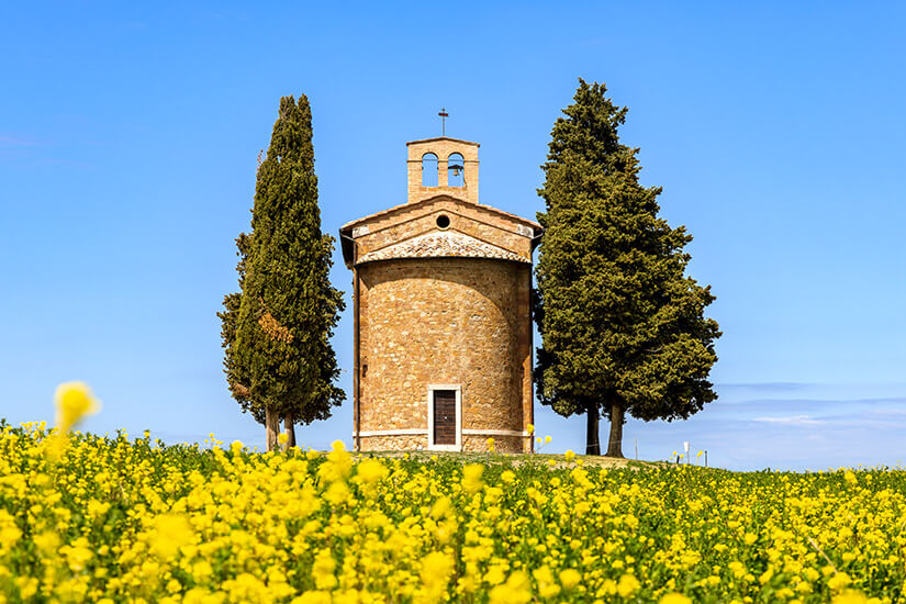 Pienza Italien Kapelle
