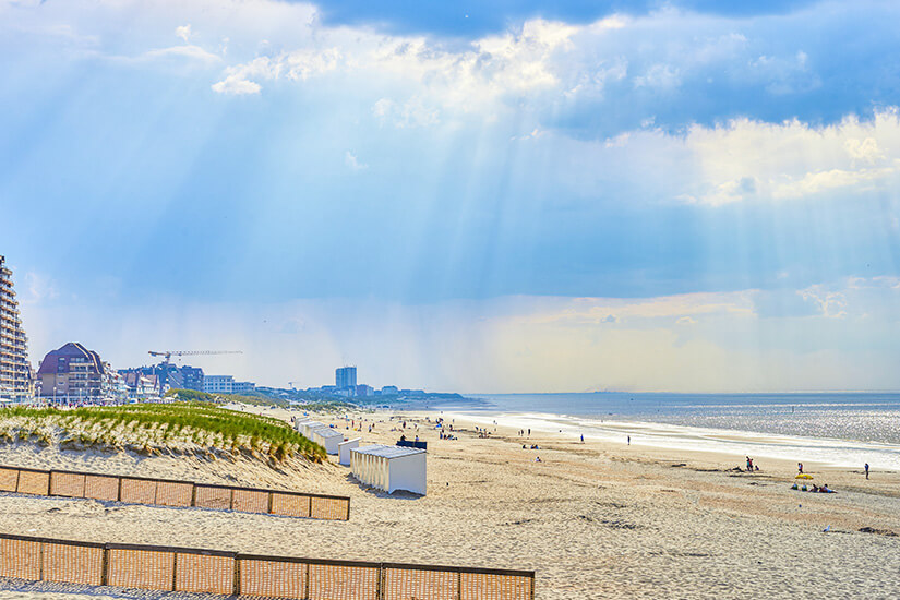 Belgien Straende Nieuwpoort
