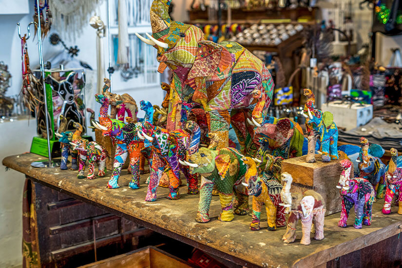 Mitbringsel aus Sri Lanka Elefantenfiguren