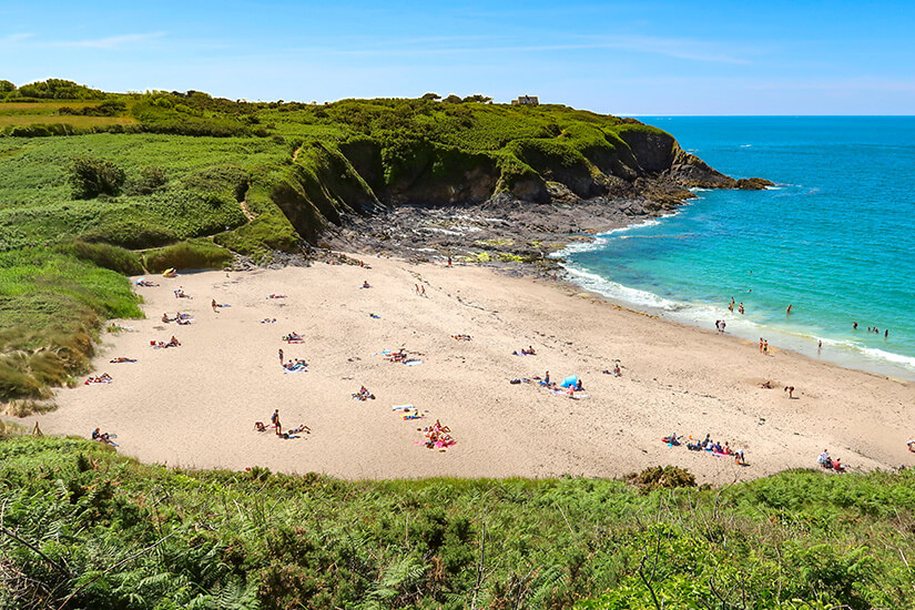 Cancale Frankreich Strand