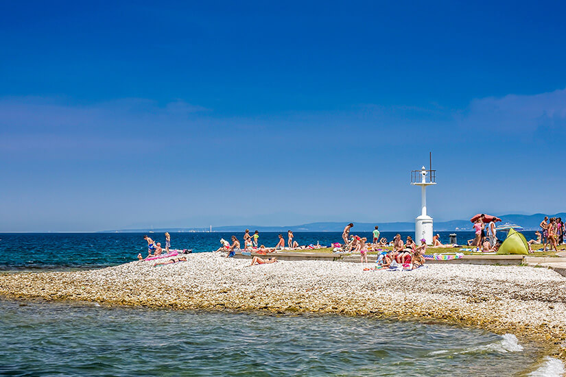 Slowenien Straende Izola