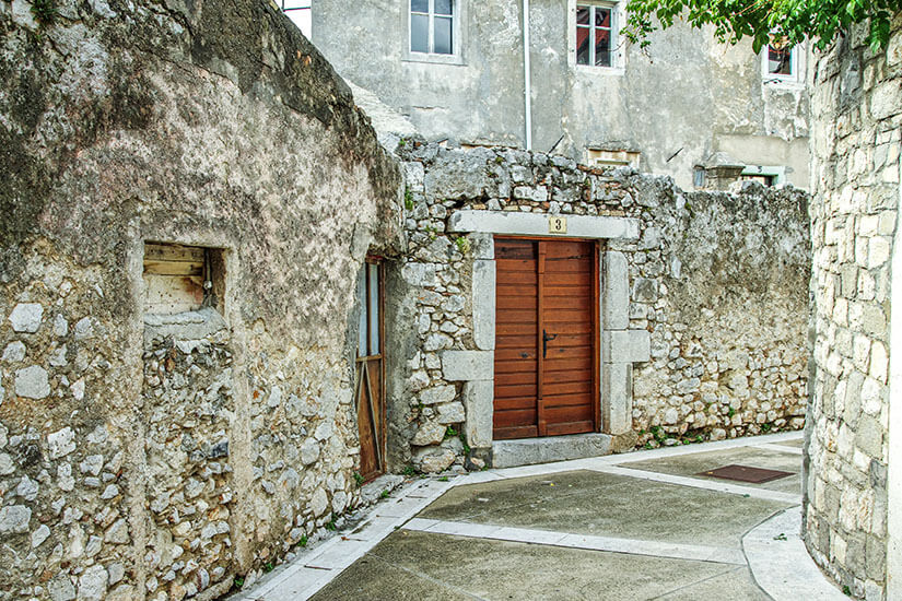 Senj Kroatien Altstadt