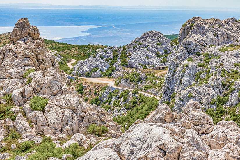 Senj Kroatien Wandern