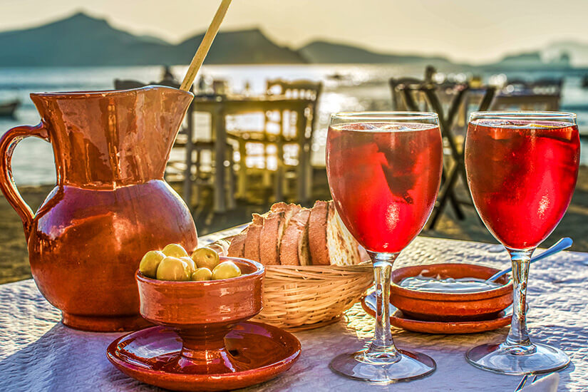 Mallorca Essen Sonnenuntergang