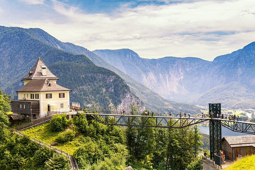 Hallein Oesterreich Salzwerk