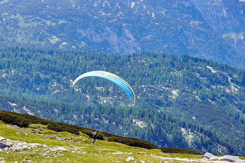 Hallein Oesterreich Paragliding