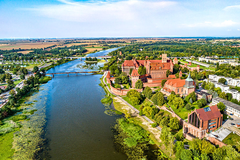 Malbork Polen Willkommen
