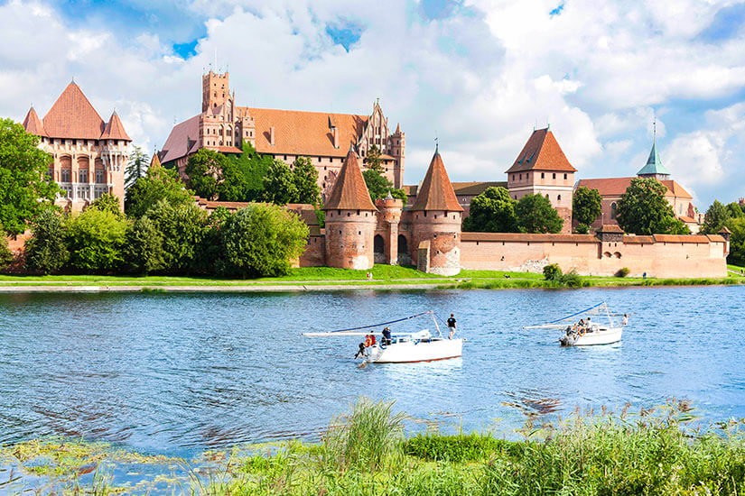 Malbork Polen Boot
