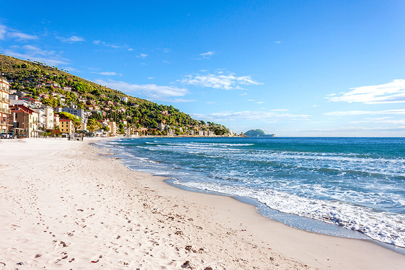 Alassio Italien Strand