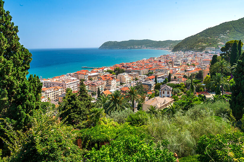 Alassio Italien Willkommen