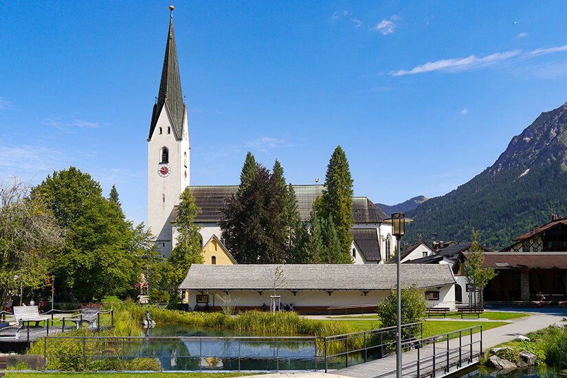 Oberstdorf Deutschland Kirche