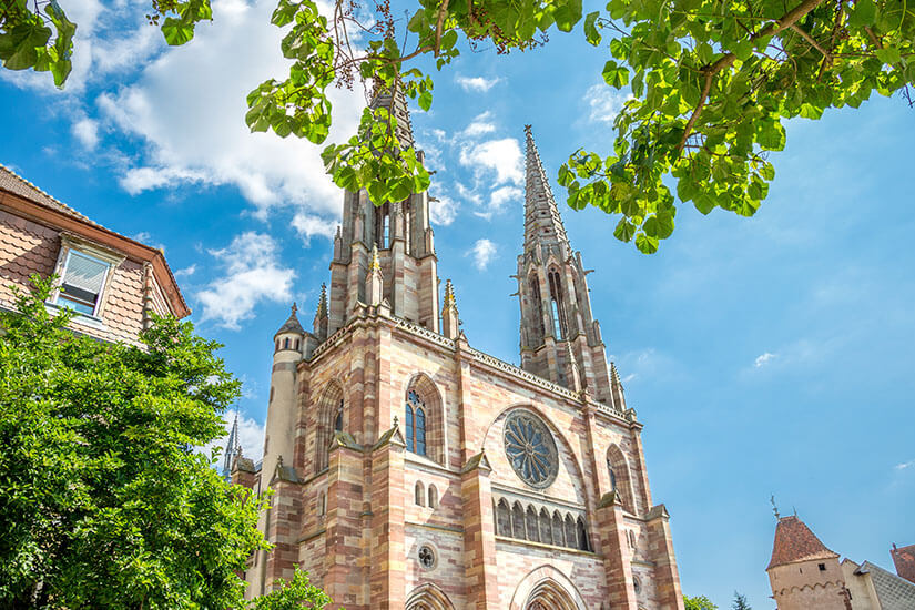 Obernai Frankreich Kirche