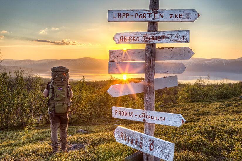 Packliste Schweden Sonnenuntergang