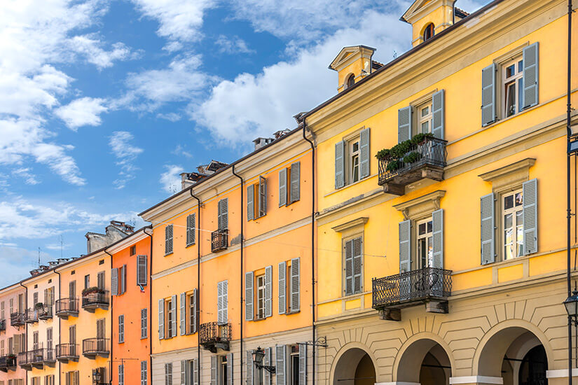 Cuneo Italien Via Roma