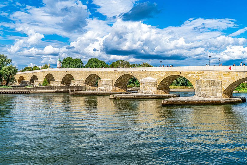 Regensburg Deutschland Bruecke