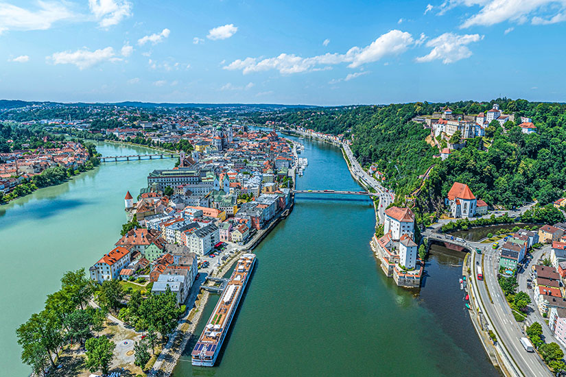 Regensburg Deutschland Passau