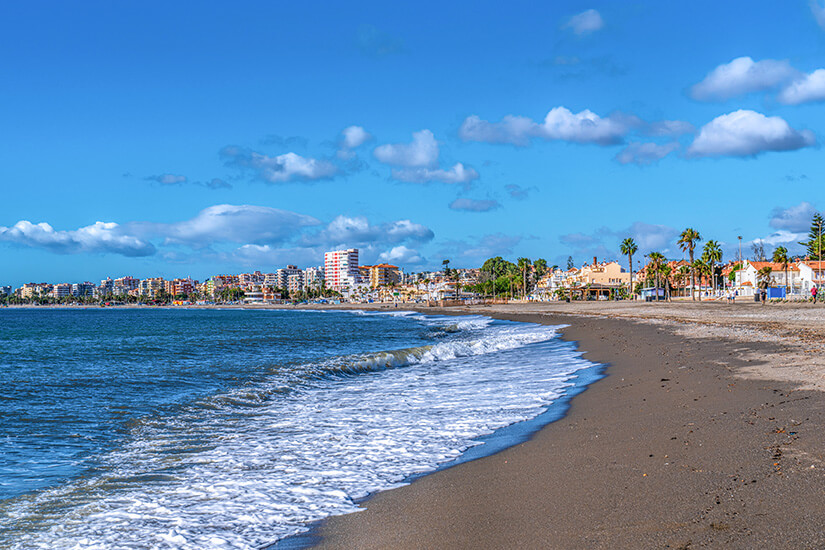 Torre del Mar Spanien Strand