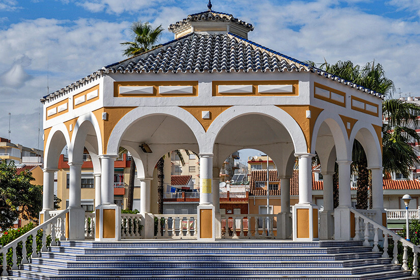 Torre del Mar Spanien Pavillon