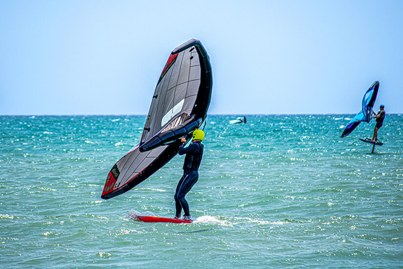 Torre del Mar Spanien Surfen