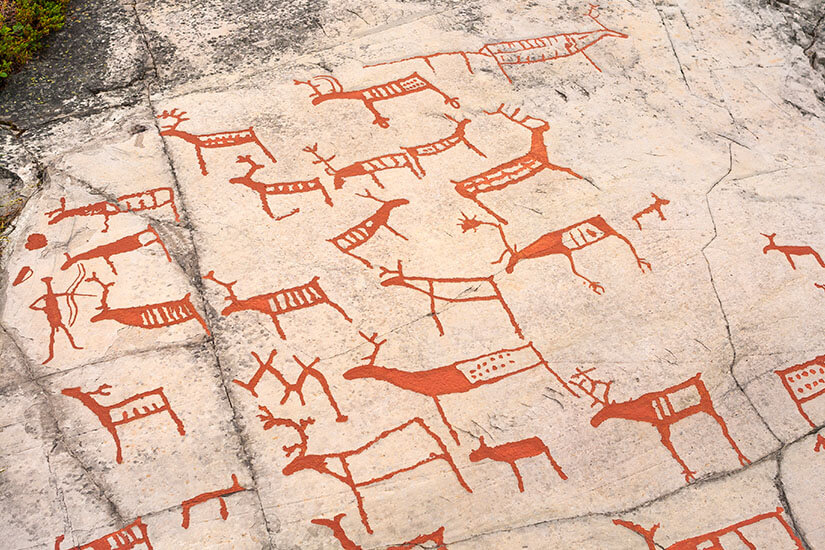 Alta Norwegen Felszeichnungen