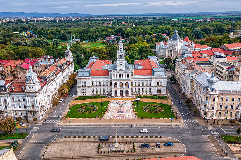 Arad Rumaenien Rathaus